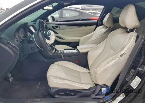 2018 Infiniti Q60 Luxe 300 z USA, uszkodzony, nr VIN JN1EV7EK4JM342915